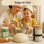 1L Borosilicate Glass Sourdough Starter Kit
