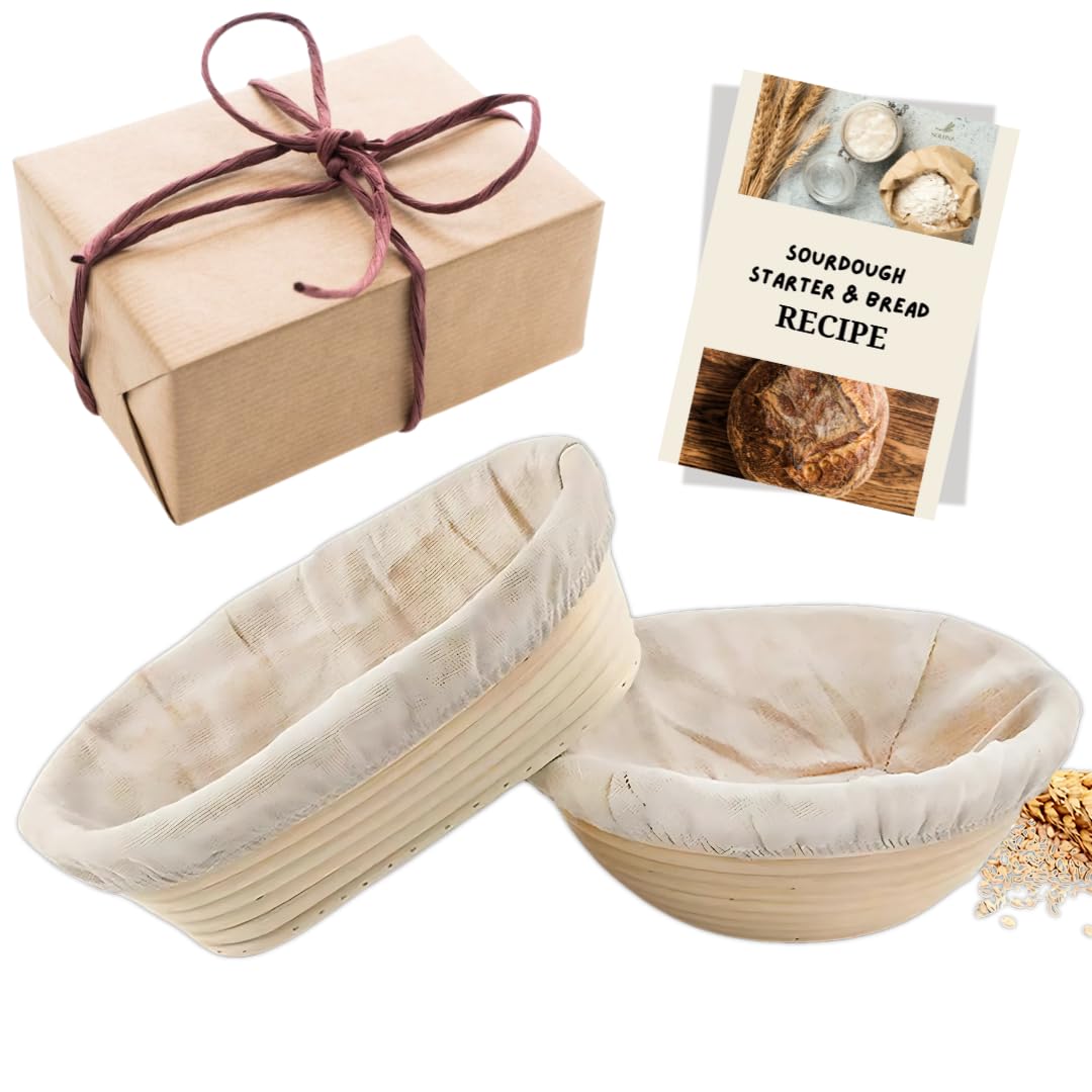 Rattan Bread Basket - 2 Pieces