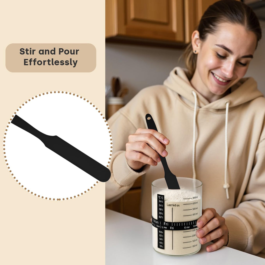 1L Borosilicate Glass Sourdough Starter Kit
