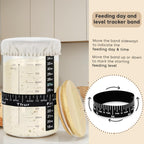 1L Borosilicate Glass Sourdough Starter Kit